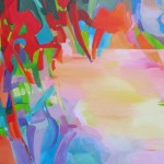 Kleurrijk Abstract schilderij Colorscape II