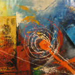 abstracte schilderijen sentimento